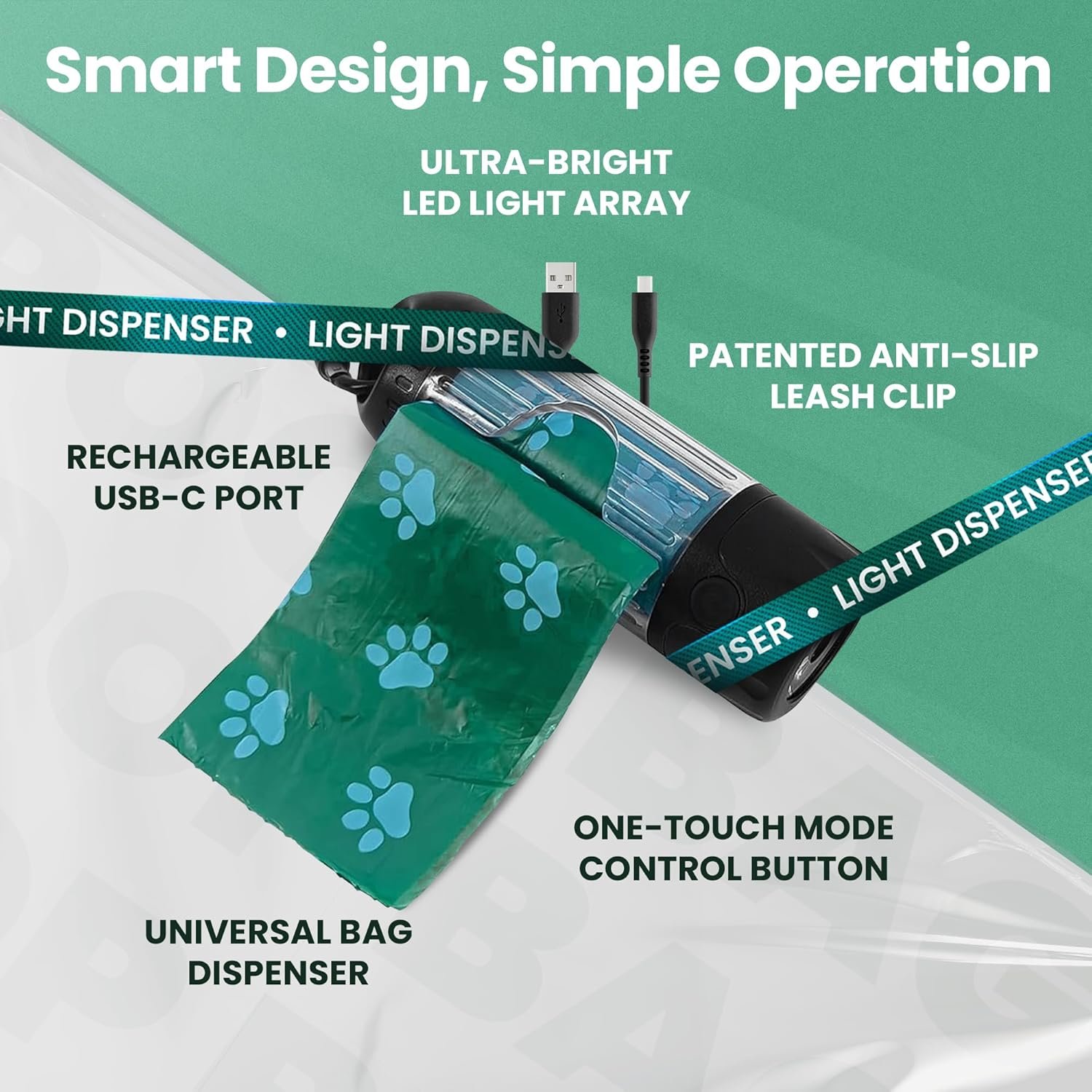 Detalle del Poop Mate en uso